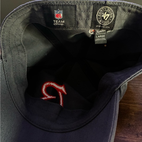 Chicago Bears Franchise cap from 47 Brand fitted size large raised B logo - Picture 5 of 6